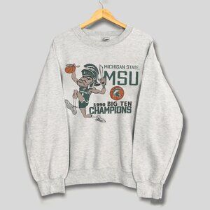 Michigan State Spartans Shirt Collection Tee, 1990 Big Ten Champions MSU Shirt